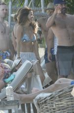 BROOKE BURKE in Bikini at a Beach in Tulum 11/28/2020