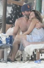 BROOKE BURKE in Bikini at a Beach in Tulum 11/28/2020
