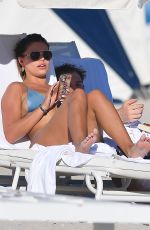 BROOKS NADER in Bikini at a Beach in Miami 12/12/2020