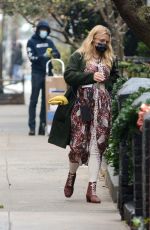 BUSY PHILIPPS Out Flower Shopping in New York 12/12/2020