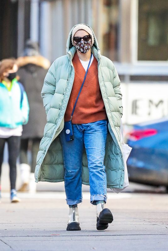 BUSY PHILIPPS Out in New York City 12/29/2020
