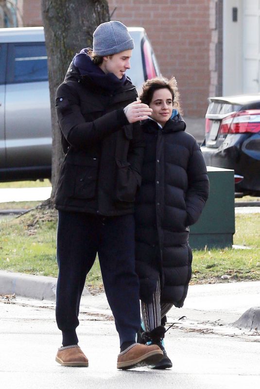 CAMILA CABELLO and Shawn Mendes Out in Pickering 12/22/2020