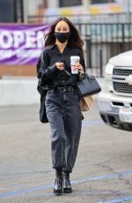 CARA SANTANA Out and About in West Hollywood 12/11/2020