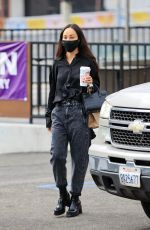 CARA SANTANA Out and About in West Hollywood 12/11/2020