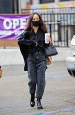 CARA SANTANA Out and About in West Hollywood 12/11/2020