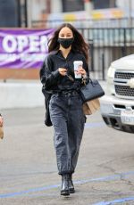 CARA SANTANA Out and About in West Hollywood 12/11/2020