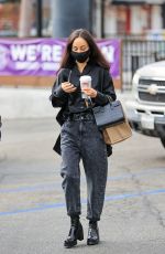 CARA SANTANA Out and About in West Hollywood 12/11/2020