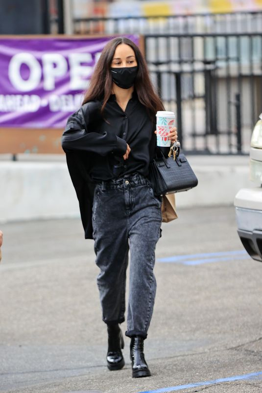 CARA SANTANA Out and About in West Hollywood 12/11/2020