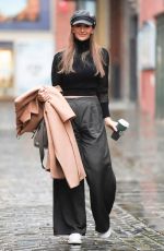 CATHERINE TYLDESLEY Heading to The Ceremony Rehersal in Leeds 12/03/2020