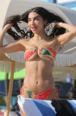 CHANTEL JEFFRIES in Bikini at a Beach in Miami 12/05/2020