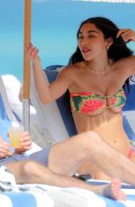 CHANTEL JEFFRIES in Bikini at a Beach in Miami 12/05/2020