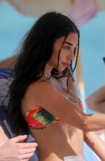 CHANTEL JEFFRIES in Bikini at a Beach in Miami 12/05/2020
