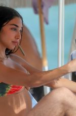 CHANTEL JEFFRIES in Bikini at a Beach in Miami 12/05/2020