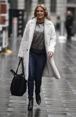 CHARLOTTE HAWKINS Arrives at Classical FM in London 12/22/2020