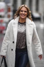 CHARLOTTE HAWKINS Arrives at Classical FM in London 12/22/2020