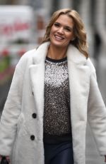 CHARLOTTE HAWKINS Arrives at Classical FM in London 12/22/2020