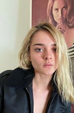 CHARLOTTE LAWRENCE for Saint Laurent, December 2020