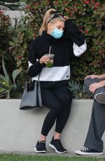 CHARLOTTE MCKINNEY at Cha Cha Matcha in West Hollywood 12/02/2020