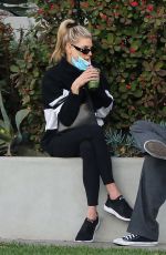 CHARLOTTE MCKINNEY at Cha Cha Matcha in West Hollywood 12/02/2020