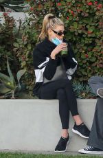 CHARLOTTE MCKINNEY at Cha Cha Matcha in West Hollywood 12/02/2020