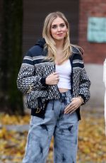 CHIARA FERRAGNI Out and About in Milan 12/16/2020