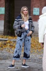 CHIARA FERRAGNI Out and About in Milan 12/16/2020
