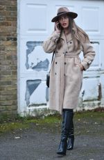 CHLOE ROSS Leaves a Photoshoot in London 11/30/2020