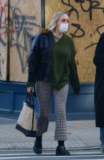 CHLOE SEVIGNY and Sinisa Mackovic Out in New York 12/28/2020