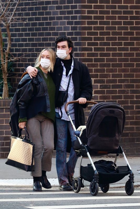 CHLOE SEVIGNY and Sinisa Mackovic Out in New York 12/28/2020