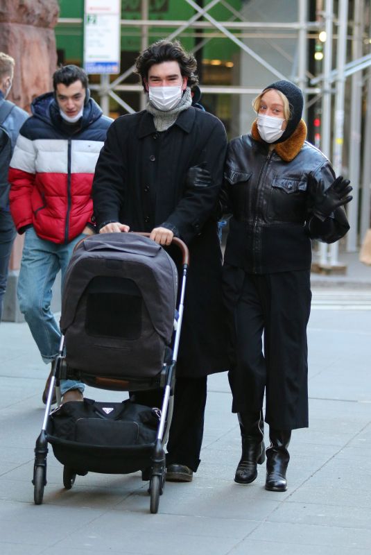 CHLOE SEVIGNY and Sinisa Mackovic Out in New York 12/29/2020