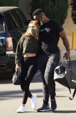 CHRISHELL STAUSE and Keo Motsepe Leaves a Gym in Beverly Hills 12/02/2020