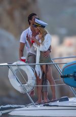 CHRISHELL STAUSE, CASSIE SCERBO, Keo Motsepe and Gleb Savchenko at a Boat in Cabo San Lucas 12/17/2020