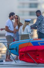 CHRISHELL STAUSE, CASSIE SCERBO, Keo Motsepe and Gleb Savchenko at a Boat in Cabo San Lucas 12/17/2020