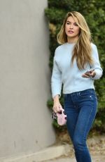 CHRISHELL STAUSE Out with Her Dog in Hollywood hills 12/08/200