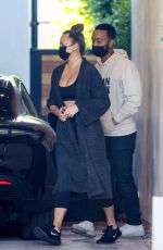 CHRISSY TEIGEN and John Legend Visit a Friend in Los Angeles 12/09/2020