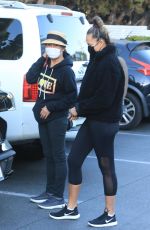 CHRISSY TEIGEN Shopping at Bristol Farms in Beverly Hills 12/05/2020