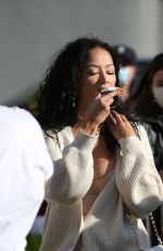 CHRISTINA MILIAN and DRAYA MICHELE Out in Los Angeles 12/14/2020