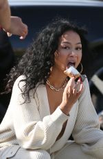CHRISTINA MILIAN and DRAYA MICHELE Out in Los Angeles 12/14/2020