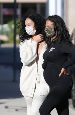 CHRISTINA MILIAN and DRAYA MICHELE Out in Los Angeles 12/14/2020