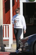 CHRISTINA SCHWARZENEGGER Out for Coffee at Cafe Luxe in Santa Monica 12/08/2020