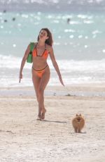 CLARA BERRY in Bikini at a Beach in Tulum 12/08/2020