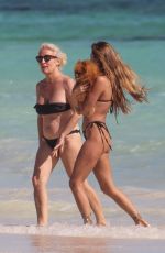 CLARA BERRY in Bikini at a Beach in Tulum 12/09/2020