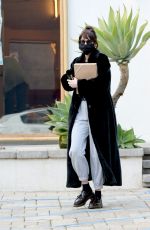 DAKOTA JOHNSON Shopping at Elder Statesman in West Hollywood 12/11/2020