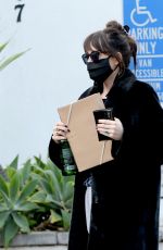 DAKOTA JOHNSON Shopping at Elder Statesman in West Hollywood 12/11/2020