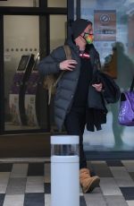 DENISE VAN OUTEN and Matt Evers Leaves Dancing on Ice Rehearsals in London 12/11/2020