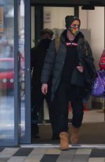 DENISE VAN OUTEN and Matt Evers Leaves Dancing on Ice Rehearsals in London 12/11/2020