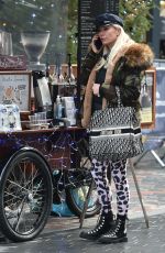 DENISE VAN OUTEN Out Shopping in Chelmsford 12/19/2020