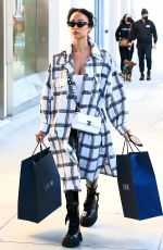 DRAYA MICHELE Out Shopping on Rodeo Drive in Beverly Hills 12/29/2020