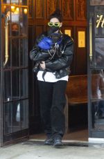 DUA LIPA Leaves Bowery Hotel in New York 12/20/2020
