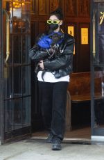 DUA LIPA Leaves Bowery Hotel in New York 12/20/2020